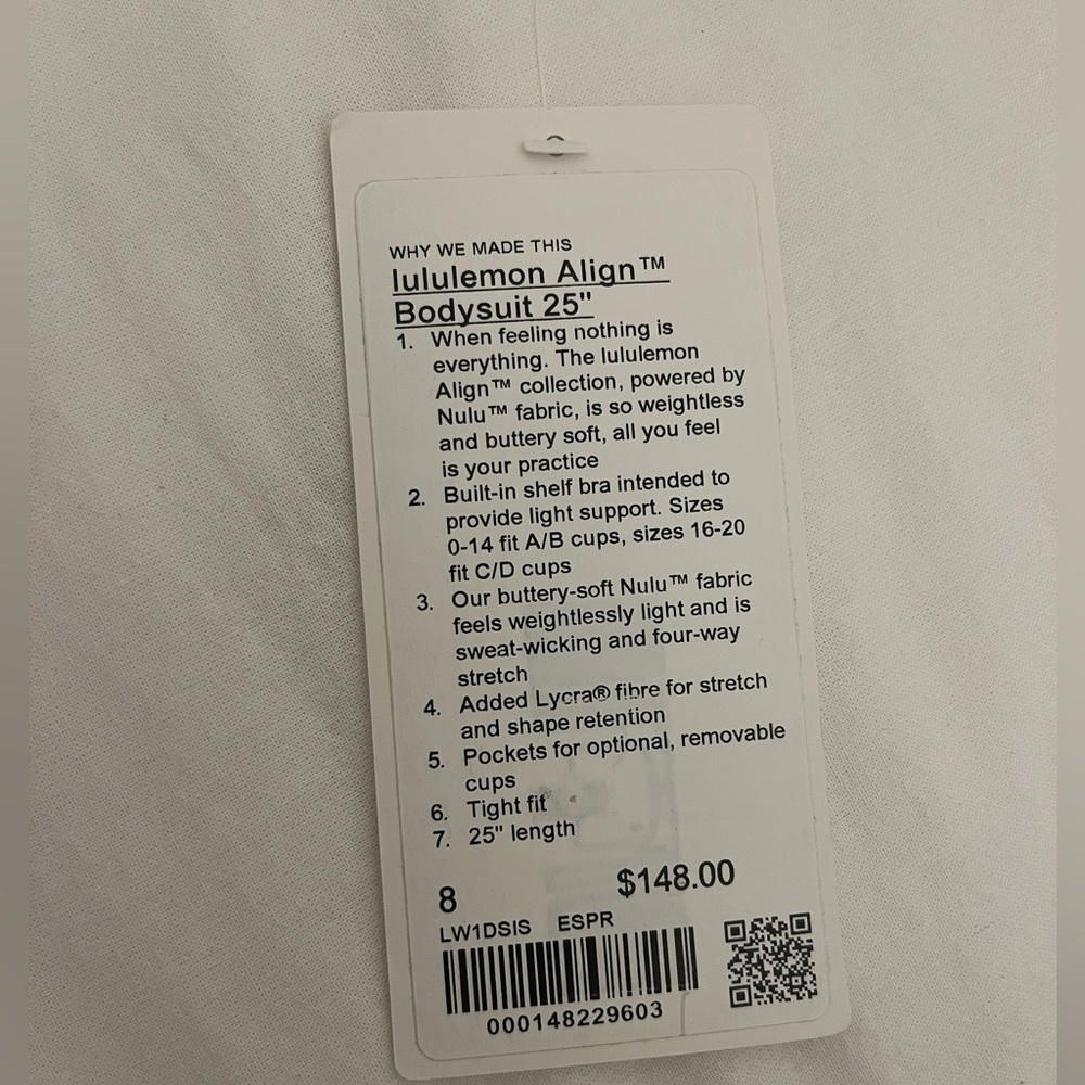 Lululemon Align Bodysuit 25” View 5